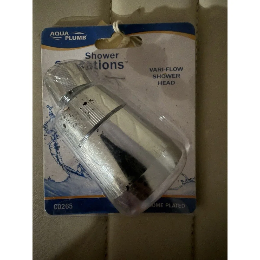 Aqua Plumb C0205 Select-A-Flow 2-Spray Style Shower Head 2-1/4